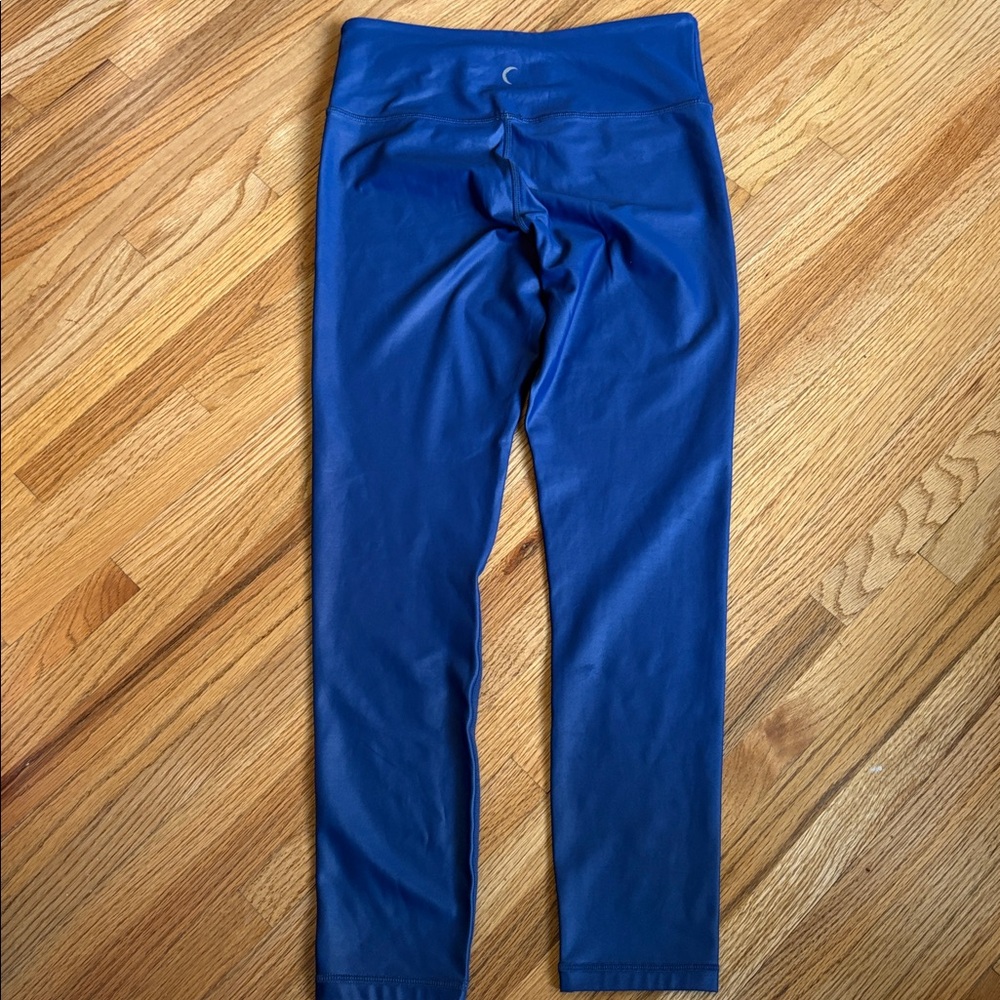 ZYIA size 6-8 women’s Active High-Waist Leggings - Royal Blue - Picture 5 of 6